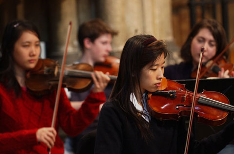 Music is part of my life... - 'MUSIC' A Small word but has a great power.Makes people of eighty's to sixteens .It is not urs or some one's elsee.. Every Body can feel, can enjoy to the maximum levels.Music is always ur company........ LOVE MUSIC ... ENJOY MUSIC
