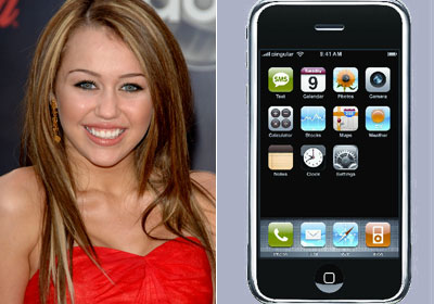 Celebrity selling cellphone - One of the celebrity is selling cellphone.