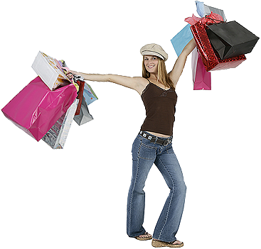 Shopping - No one can stop gals from shopping