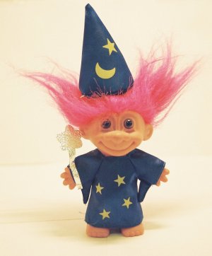 Troll doll - Wizard troll doll