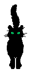 Just Love Black Cats..do you? - I think black cats are so mysterious looking with their yellow eyes. 