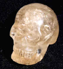 Crystal Scull - A solid crystal scull found and believed to be of ancient design not made by human hands. Crystal Scull - A solid crystal scull found and believed to be of ancient design not made by human hands.