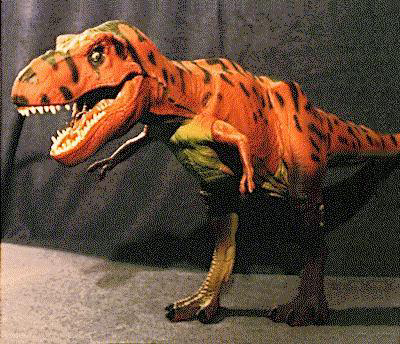 A Jurassic Park Tyrannosaurus - I own this toy myself, and have to admit that it's pretty cool