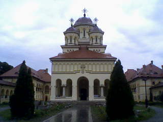 alba - this in a good photo of the moust inportant church in roumania