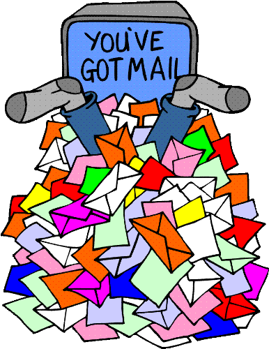 Lots of junk email - This is a picture of alot of junk emails