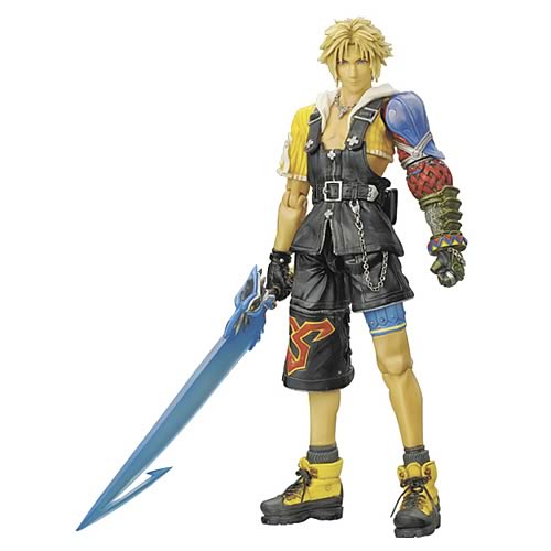 Tidus the Blitzball champ - a Tidus figurine from Final Fantasy X