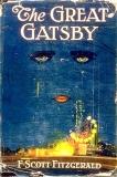 book cover - the cover of the &#039;The Great Gatsby" by Scott Fitzgerald. 