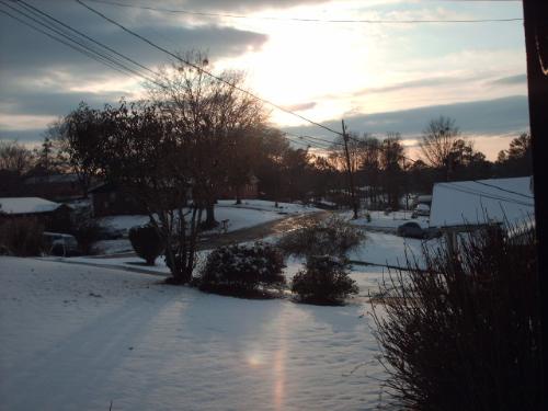 Sunshine & Snow - Now the sun is coming out