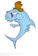 Shark - Shark wearing a hat Shark - Shark wearing a hat