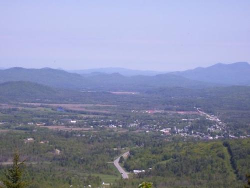 Over looking the valley - My town, nestled in the valley, seen from the crest of Mount prospect.