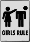Girls Rule - Chick knocking guy's head off