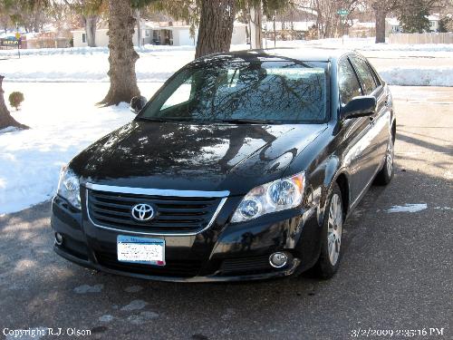My Rental for a week or less - A Toyota Avalon. A decent sized car for me finally. My Rental for a week or less - A Toyota Avalon. A decent sized car for me finally.