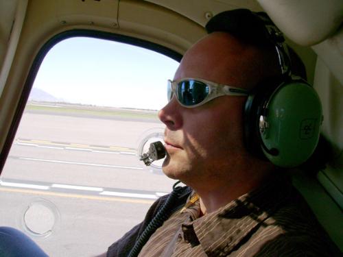 Helicopter Flying - Flying a helicopter to Sundance, Utah for Agel event