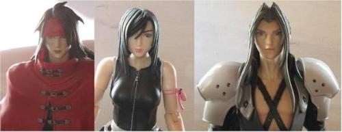 Headshots of the FF Figures - Aww, don't they make a cute trio?