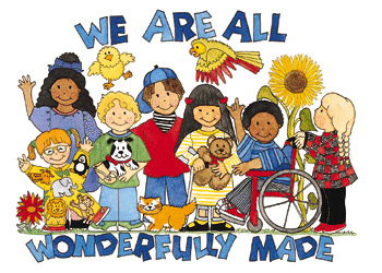 We are all wonderfully made! - So true. All children are special!