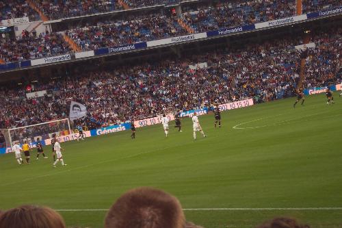Real Madrid  - I took this when I went to see Real Madrid in Madrid in April 2006.. Dont remember who they were playing though to be honest. Just some local Spanish team though.