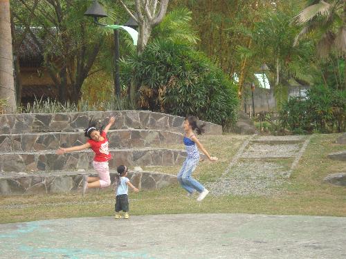 having fun - jump! jump!