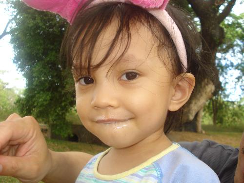 mustache - cute kid w/ mustache..:)