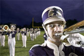 Band - Trombone player in a marching band