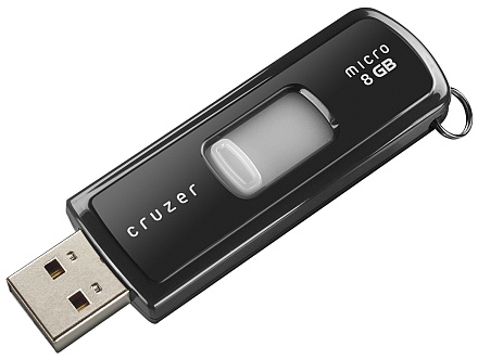 Flash Drive - A picture of 8gb thumb drive