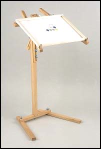 stitchmaster - A great little floor stand for needlework. stitchmaster - A great little floor stand for needlework.
