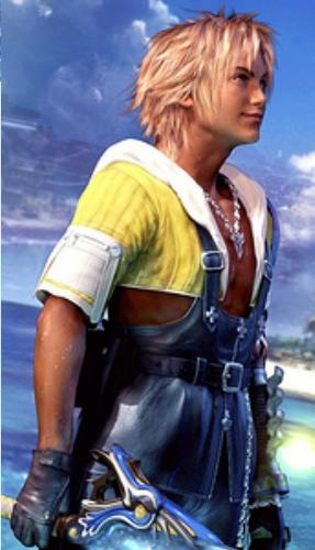 It's Tidus from Final Fantasy X - Tidus has to be one of my favourite FF characters