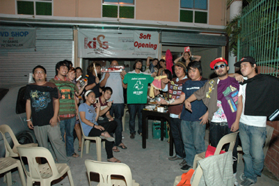 A celebration with friends... - this photo was taken the day before Christmas.. these friends are my family and i am very grateful to have them in my life. There are a blessing from up above. I just want to share this to you guyz because I am very proud to have them because if not for them i wouldn't learn how to smile knowing I come from a broken family...