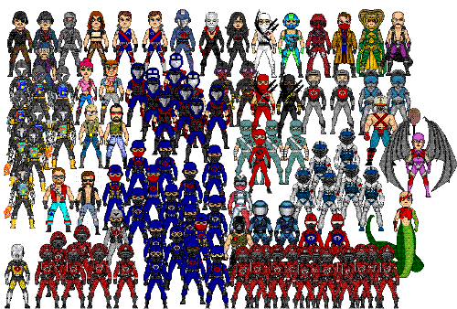 gi joe cobra - Chibi of cobra troops and characters I saw from hisstank. Just wanted to share. Forgot who it was from but credit goes to him not me