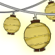 Round Paper Lantern String Lights - The gentle glow of the lanterns adds such a festive atmosphere! This was given out by the Advent Calendar in Y10.  (special) (wearable)