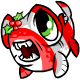 Christmas Arkmite - Swordsmaster Talek originally found this species and trained them to be loyal guard fish. This was given out by the Advent Calendar in Y9 and cannot be painted.   Maraquan Petpets (special)
