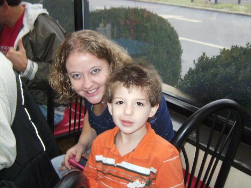 Party - Mother & son at a Birthday Party