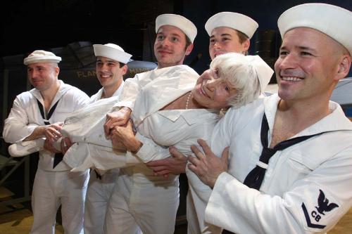 Love to be this nurse - Nurse with navy guys