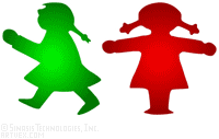 Children - Children's shadows Children - Children's shadows