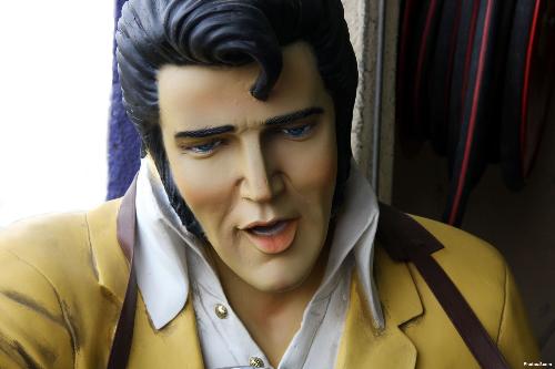 Elvis Presley - Elvis Presley Statue that looks really cool.