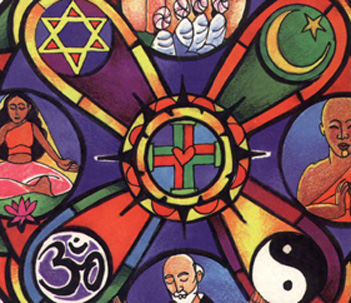different religion - i think it's about relationship/relation with our God and not a religion :)  and even we have many religions to choose from and how do we call our God it's all the same ;) we just have one Almighty and Creator