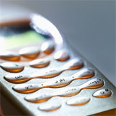 Cellphone - Closeup of a cell phone