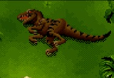 That's one dead dinosaur - Taking out a Velociraptor in the SNES Jurassic Park game