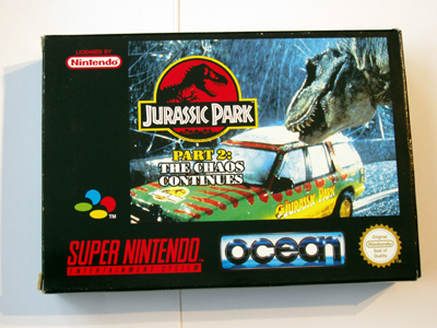 Jurassic Park 2: The Chaos Continues - This game was also brilliant - it was an action packed side scroller