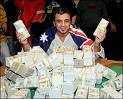 Poker earning - Winer of the World Series of Poker (WSOP)