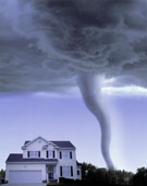 Tornado - Tornado approaching house