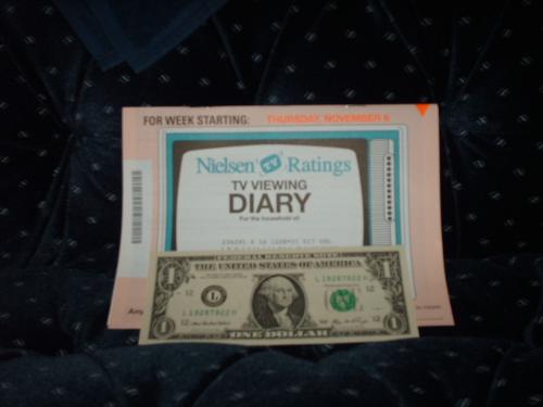 Nielsen TV Ratings Daiary. - Paid