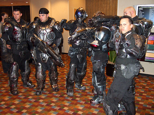 Gears of War cosplayers - Holy crap, have a look at how outstanding these costumes are!