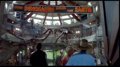 When Dinosaurs Ruled the World - The giant rotunda of the Visitor Centre