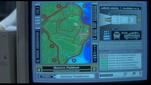 The fences are failing! - Dennis Nedry's scheming sees the fences fail.