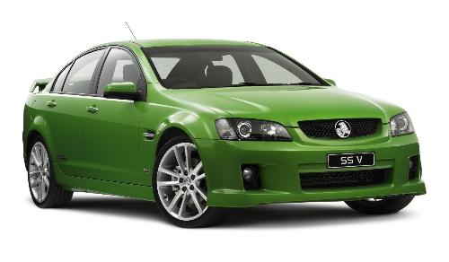 The 2008 Holden Commodore - I really love the green Holden SS'. I wish I had enough money to buy one.