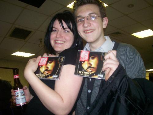 Emma and Niall - My eldest niece (whom I adore) and my son Niall (who also adores her) both with Hydro's latest Single!