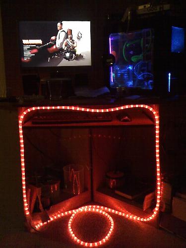 My computer - This is a rather old picture of my setup, But it hasnt changed much over time.