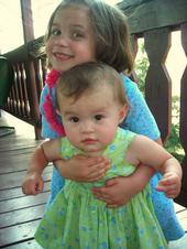 Sisters - Clara and Patsy are my two adorable daughters. Life would never have been quite the same if I did not have them in my life. They love eachother so much that they hardly ever even fight!