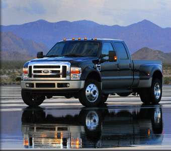 A Ford F450 Truck - I really like the look of these. All American trucks!