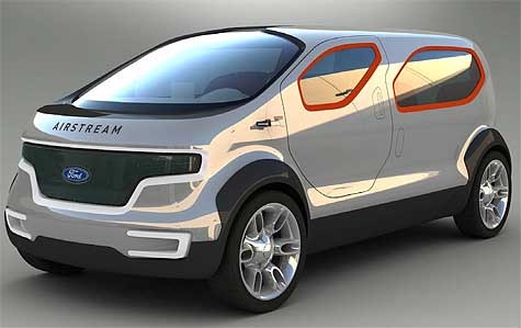 Ford Airstream concept car - Well this looks kinda lame and should totally remain a concept heh